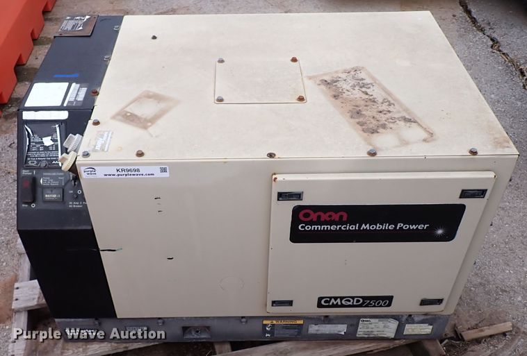 image for item KR9698 Onan 7.5HDKAT41934F  generator