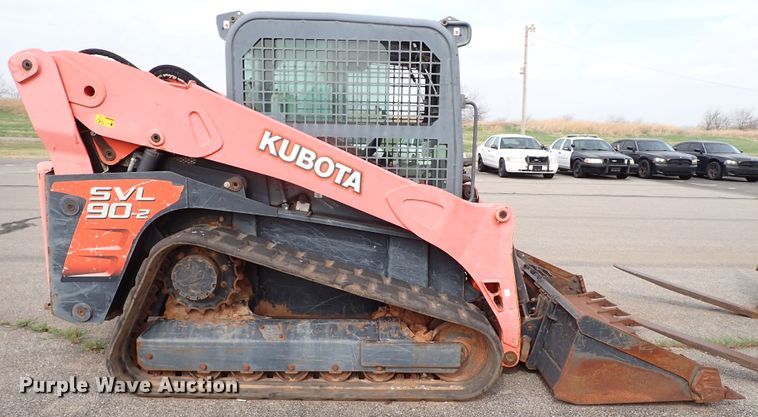 image for item KR9704 2013 Kubota SVL90-2  skid steer loader