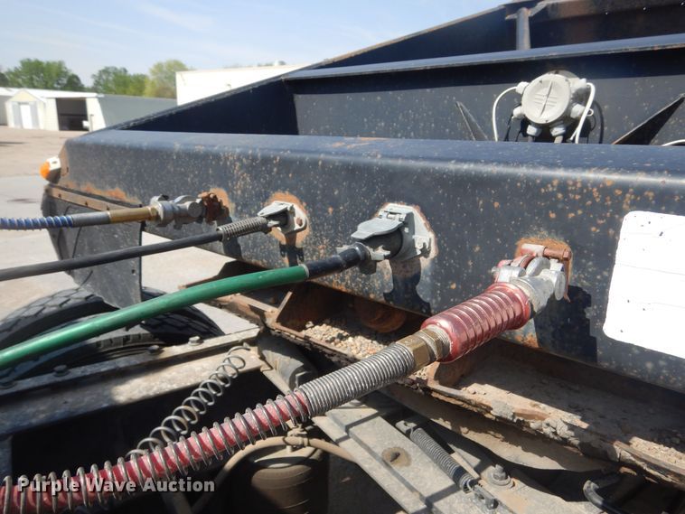 image for item KS9955 1987 Load King  bottom dump trailer