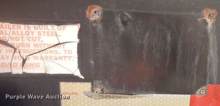 image for item KS9955 1987 Load King  bottom dump trailer