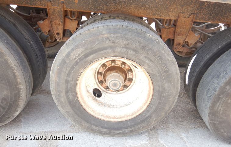 image for item KS9955 1987 Load King  bottom dump trailer