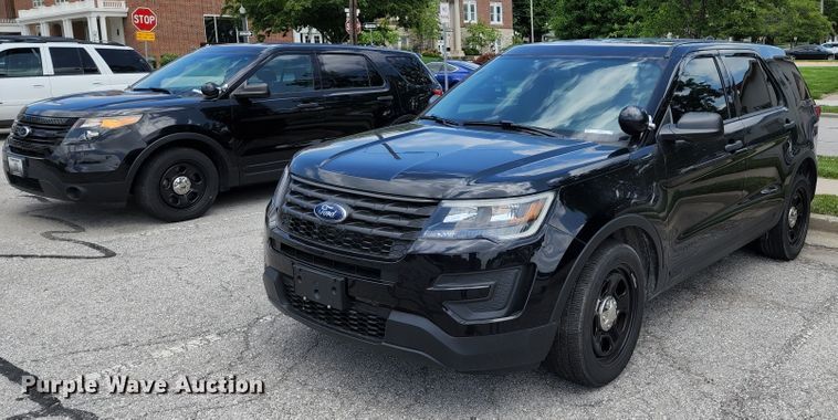 image for item KT9862 2018 Ford Explorer Police Interceptor  SUV