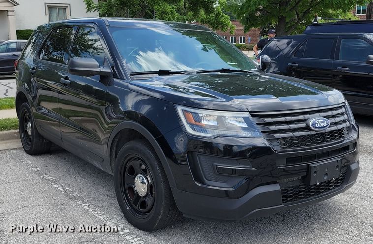 image for item KT9862 2018 Ford Explorer Police Interceptor  SUV