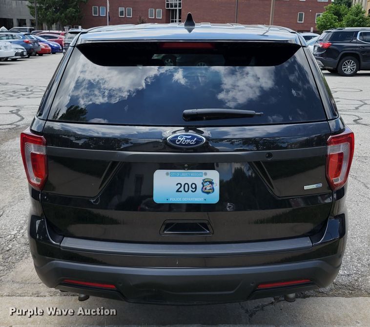 image for item KT9862 2018 Ford Explorer Police Interceptor  SUV