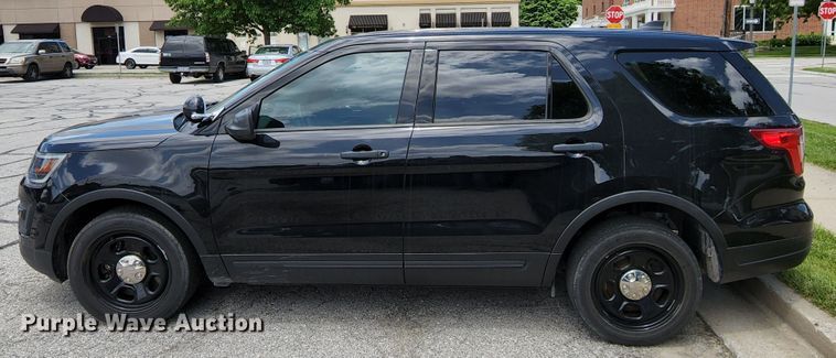 image for item KT9862 2018 Ford Explorer Police Interceptor  SUV