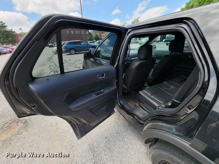 image for item KT9862 2018 Ford Explorer Police Interceptor  SUV