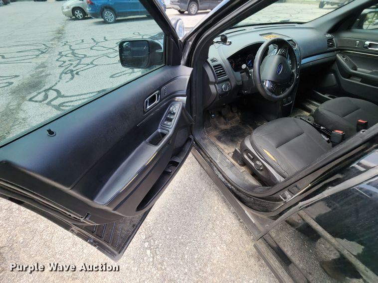 image for item KT9862 2018 Ford Explorer Police Interceptor  SUV