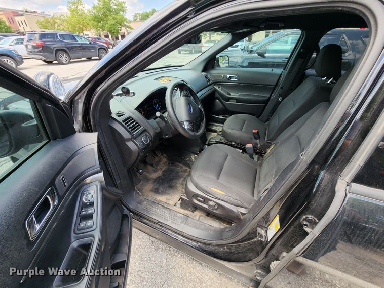 image for item KT9862 2018 Ford Explorer Police Interceptor  SUV