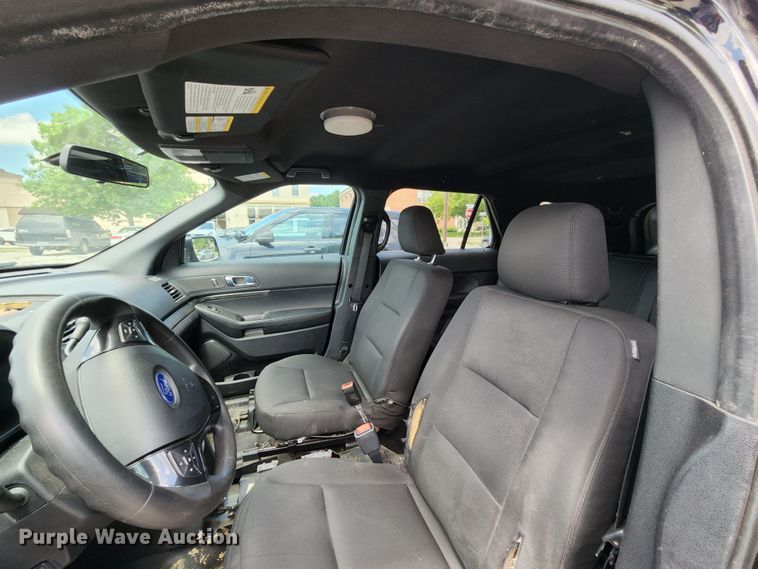 image for item KT9862 2018 Ford Explorer Police Interceptor  SUV