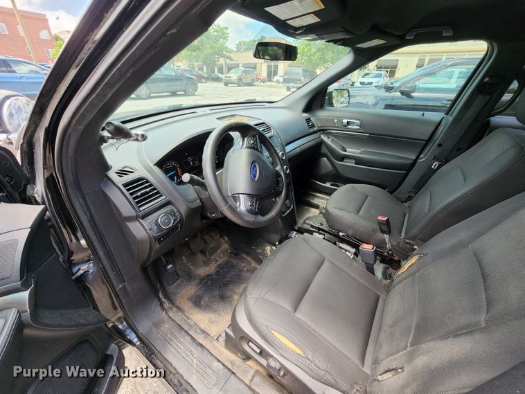 image for item KT9862 2018 Ford Explorer Police Interceptor  SUV