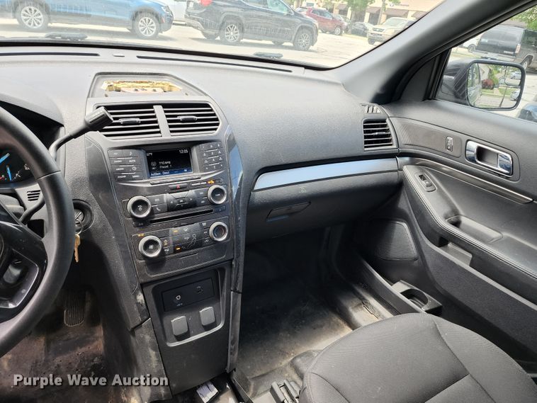 image for item KT9862 2018 Ford Explorer Police Interceptor  SUV