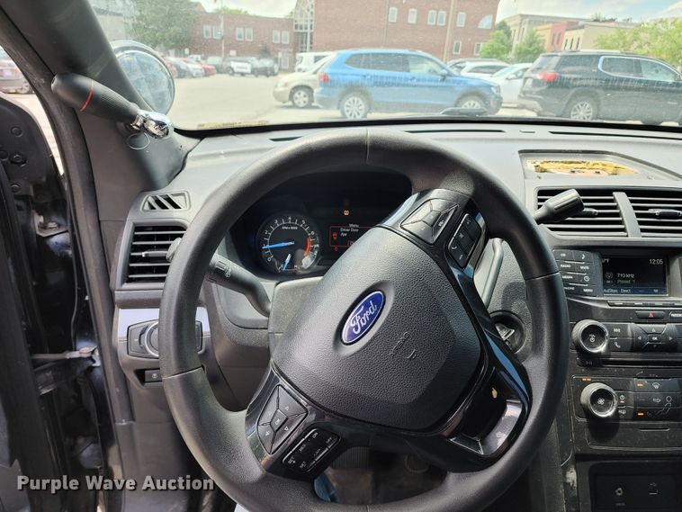 image for item KT9862 2018 Ford Explorer Police Interceptor  SUV