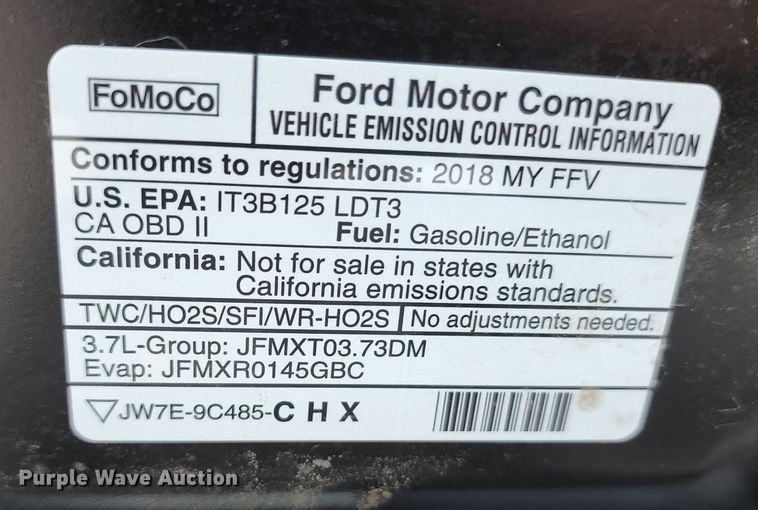 image for item KT9862 2018 Ford Explorer Police Interceptor  SUV