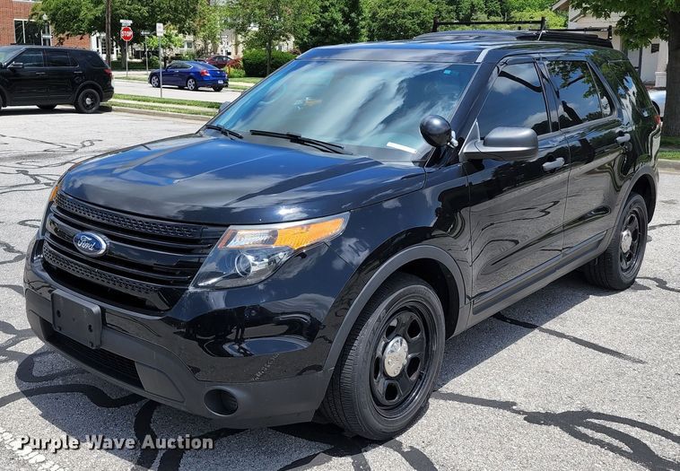 image for item KT9863 2015 Ford Explorer Police Interceptor  SUV