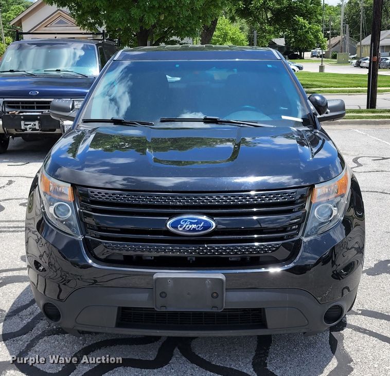 image for item KT9863 2015 Ford Explorer Police Interceptor  SUV