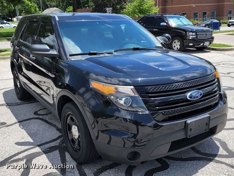image for item KT9863 2015 Ford Explorer Police Interceptor  SUV