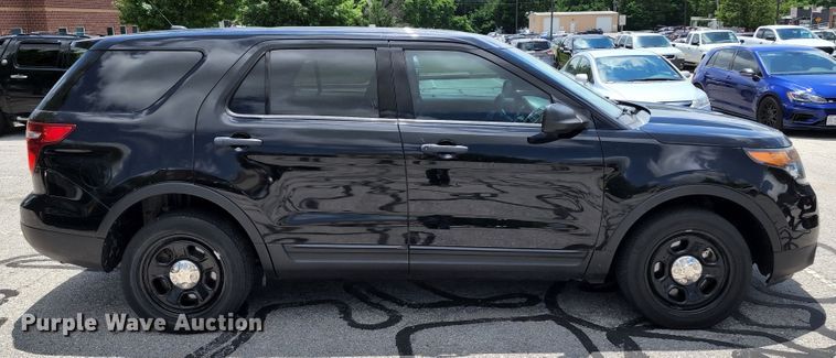 image for item KT9863 2015 Ford Explorer Police Interceptor  SUV