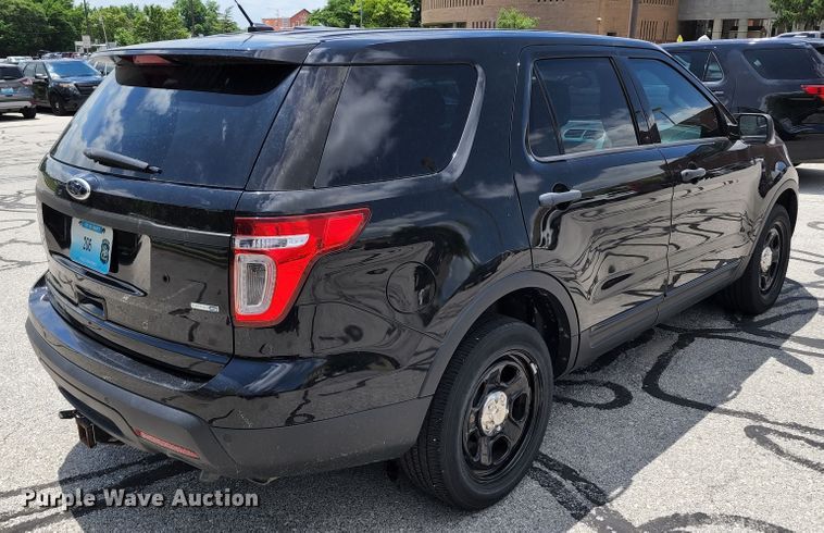 image for item KT9863 2015 Ford Explorer Police Interceptor  SUV