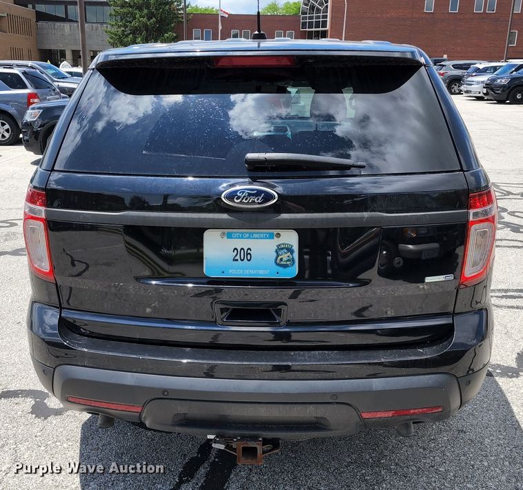 image for item KT9863 2015 Ford Explorer Police Interceptor  SUV