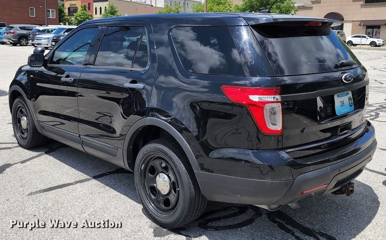 image for item KT9863 2015 Ford Explorer Police Interceptor  SUV