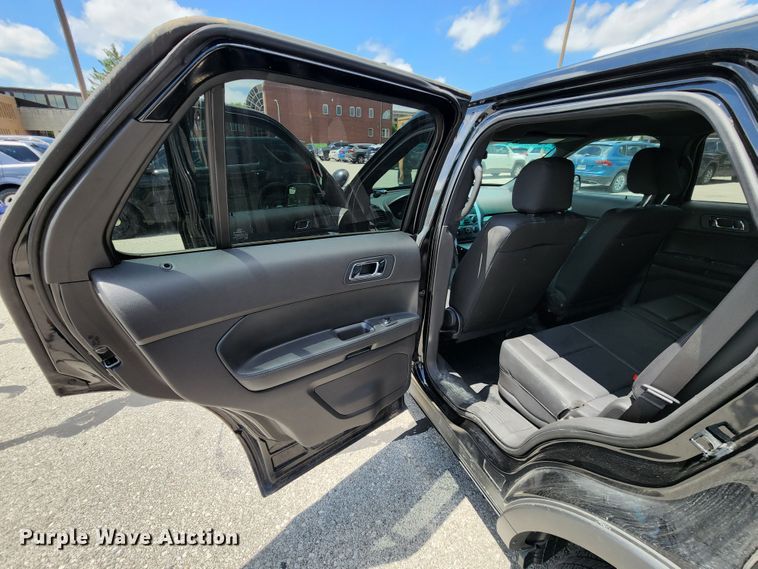 image for item KT9863 2015 Ford Explorer Police Interceptor  SUV