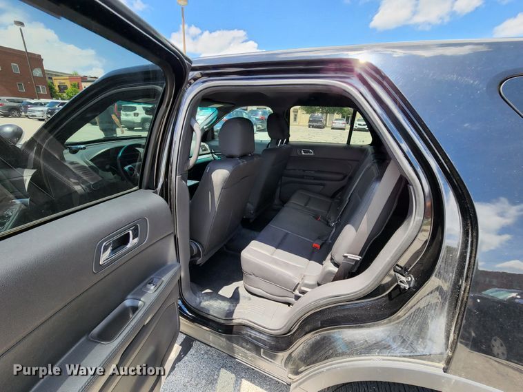 image for item KT9863 2015 Ford Explorer Police Interceptor  SUV