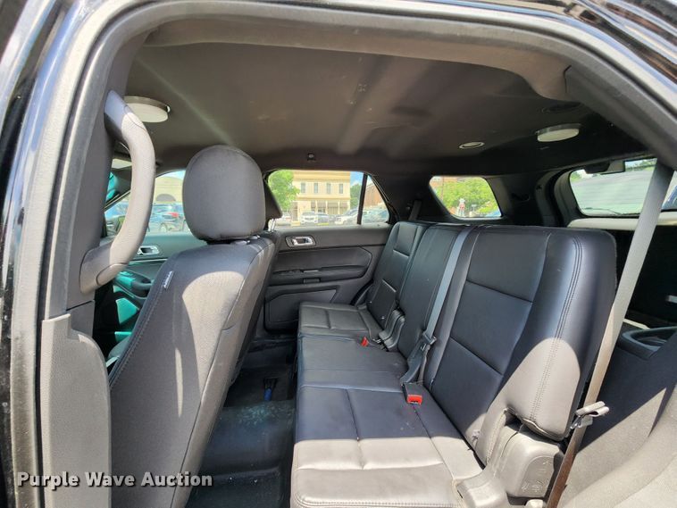 image for item KT9863 2015 Ford Explorer Police Interceptor  SUV