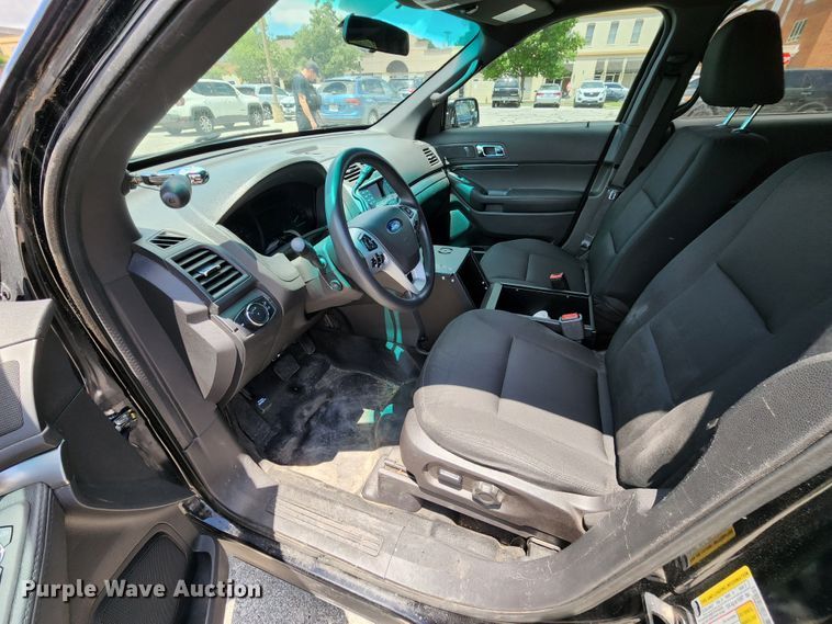 image for item KT9863 2015 Ford Explorer Police Interceptor  SUV