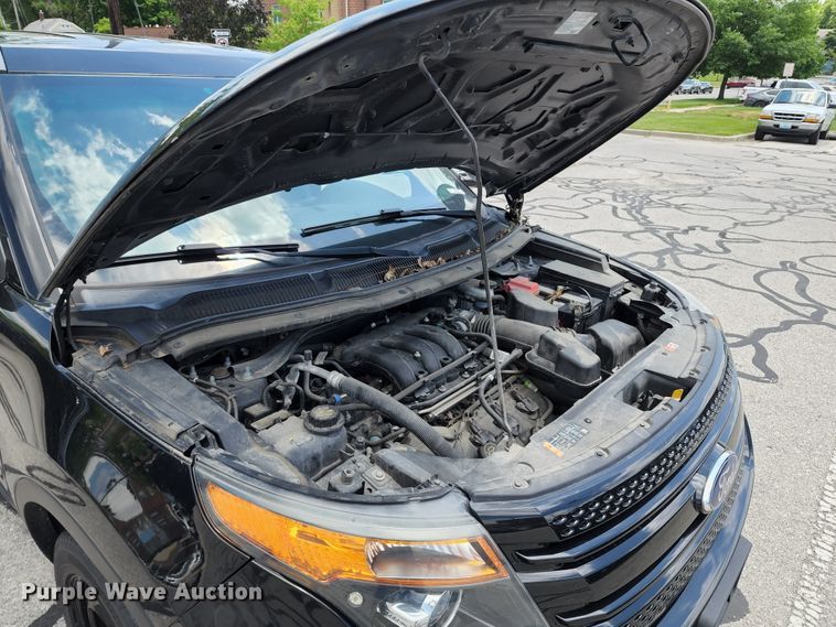 image for item KT9863 2015 Ford Explorer Police Interceptor  SUV