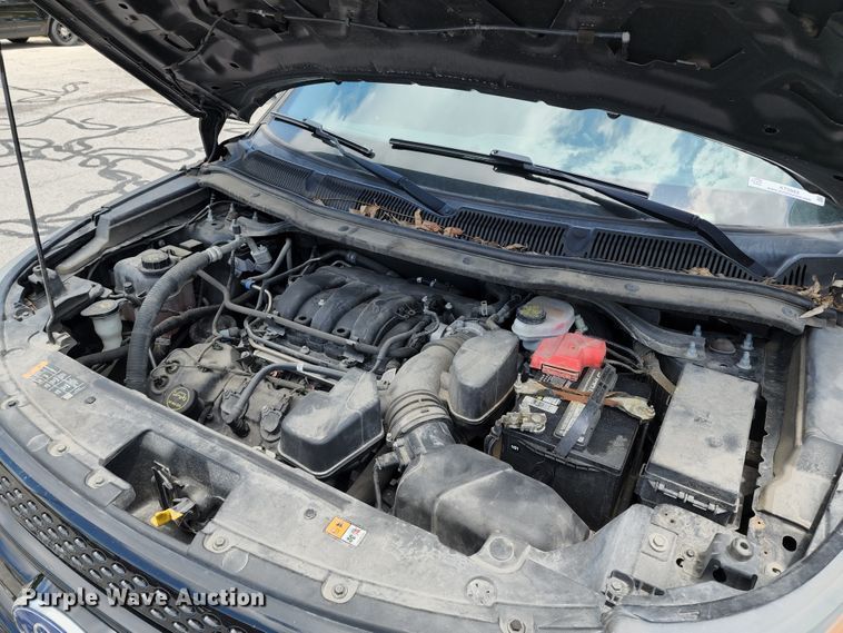 image for item KT9863 2015 Ford Explorer Police Interceptor  SUV