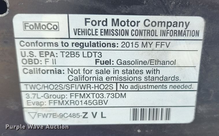 image for item KT9863 2015 Ford Explorer Police Interceptor  SUV