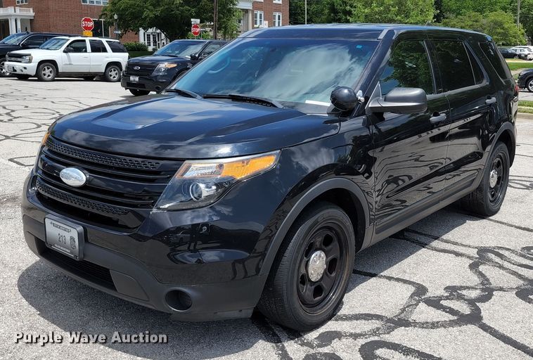 image for item KT9864 2014 Ford Explorer Police Interceptor  SUV