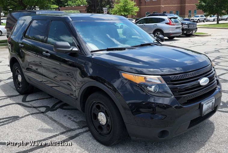 image for item KT9864 2014 Ford Explorer Police Interceptor  SUV