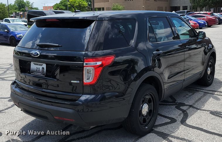 image for item KT9864 2014 Ford Explorer Police Interceptor  SUV