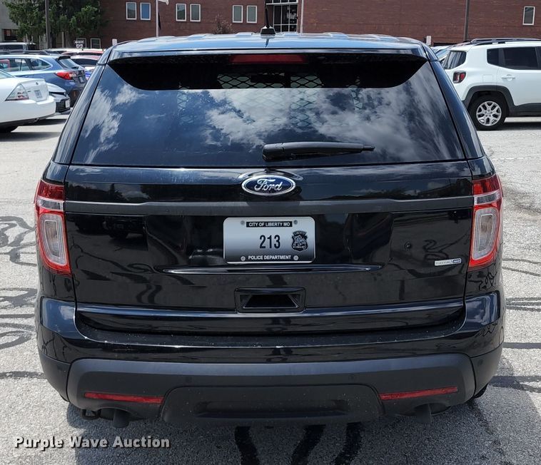 image for item KT9864 2014 Ford Explorer Police Interceptor  SUV