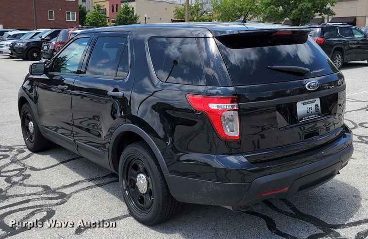 image for item KT9864 2014 Ford Explorer Police Interceptor  SUV