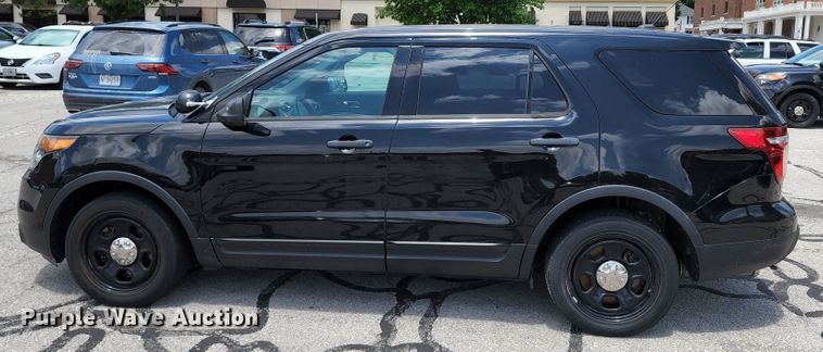 image for item KT9864 2014 Ford Explorer Police Interceptor  SUV