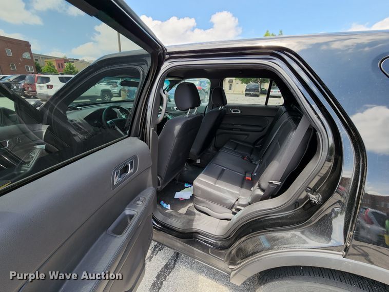 image for item KT9864 2014 Ford Explorer Police Interceptor  SUV