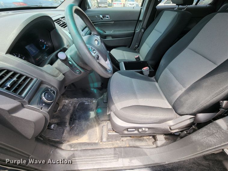 image for item KT9864 2014 Ford Explorer Police Interceptor  SUV