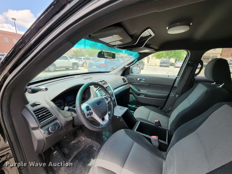 image for item KT9864 2014 Ford Explorer Police Interceptor  SUV