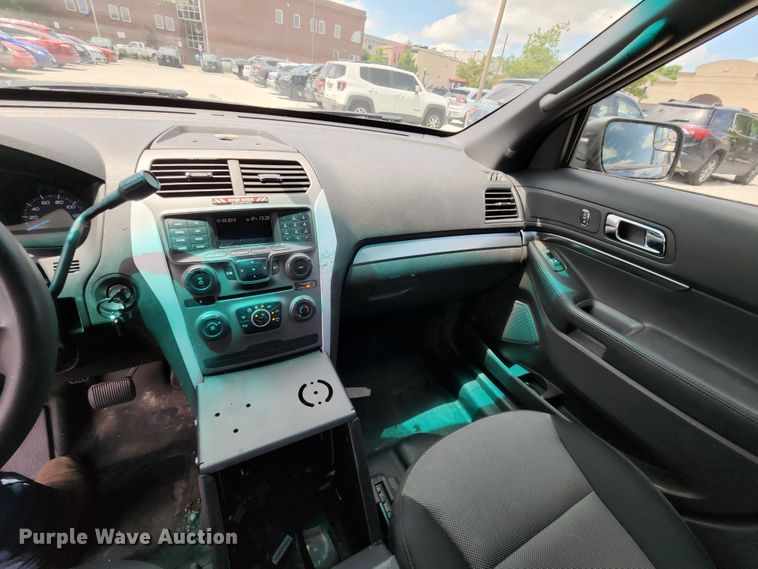 image for item KT9864 2014 Ford Explorer Police Interceptor  SUV