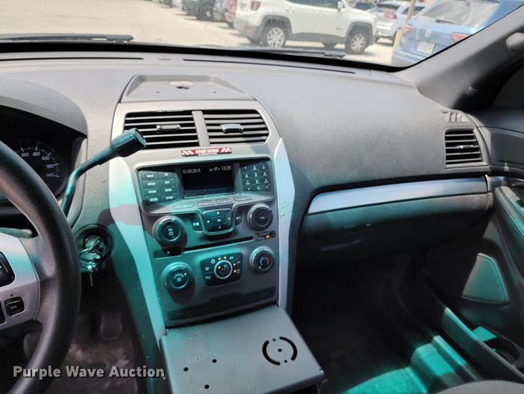 image for item KT9864 2014 Ford Explorer Police Interceptor  SUV