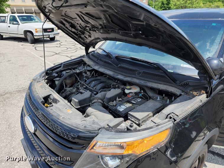 image for item KT9864 2014 Ford Explorer Police Interceptor  SUV