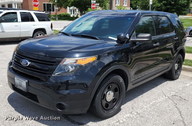 image for item KT9865 2014 Ford Explorer Police Interceptor  SUV