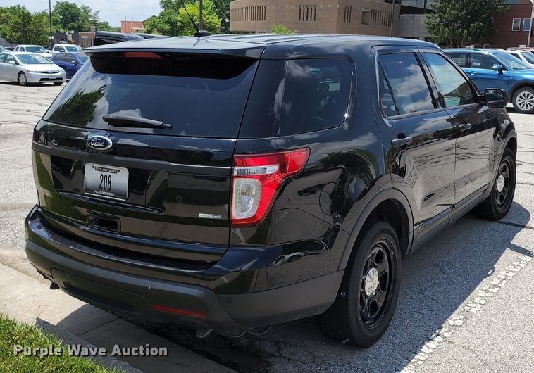 image for item KT9865 2014 Ford Explorer Police Interceptor  SUV