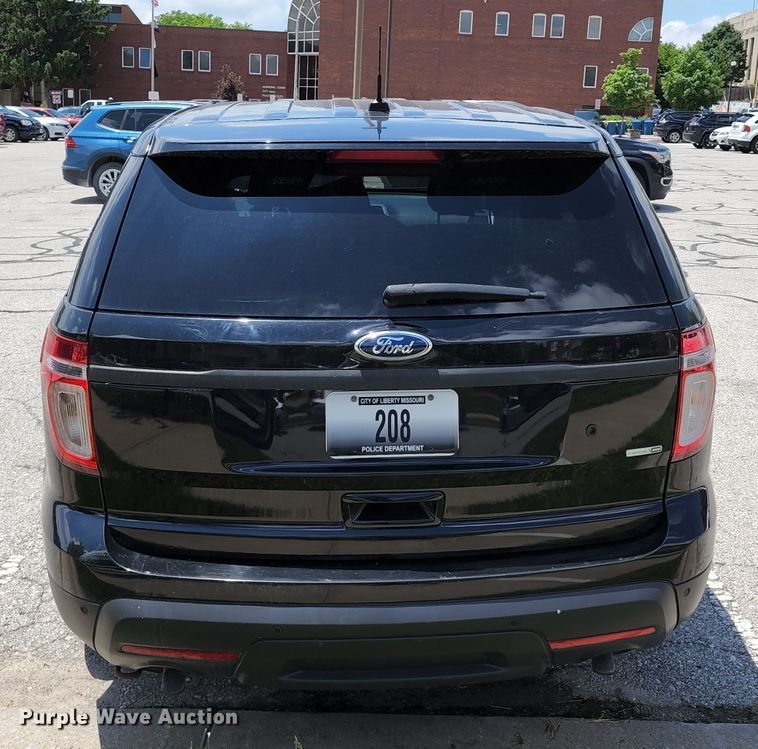 image for item KT9865 2014 Ford Explorer Police Interceptor  SUV