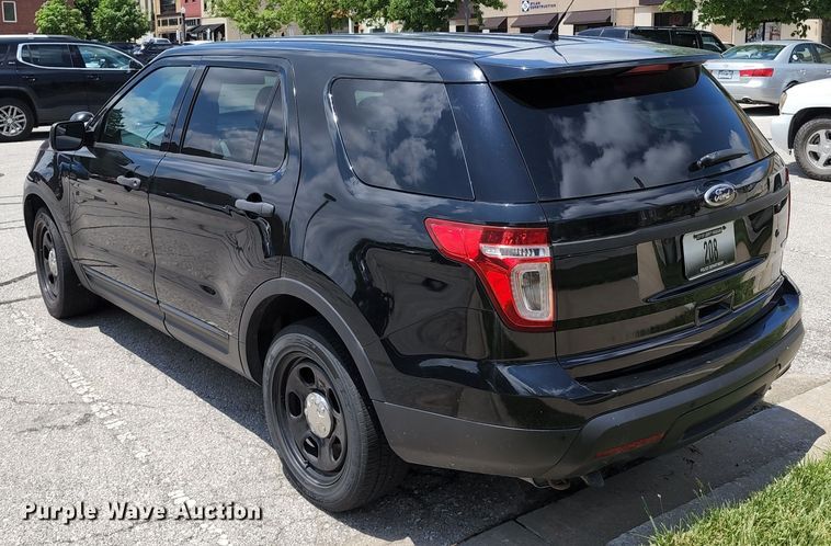 image for item KT9865 2014 Ford Explorer Police Interceptor  SUV