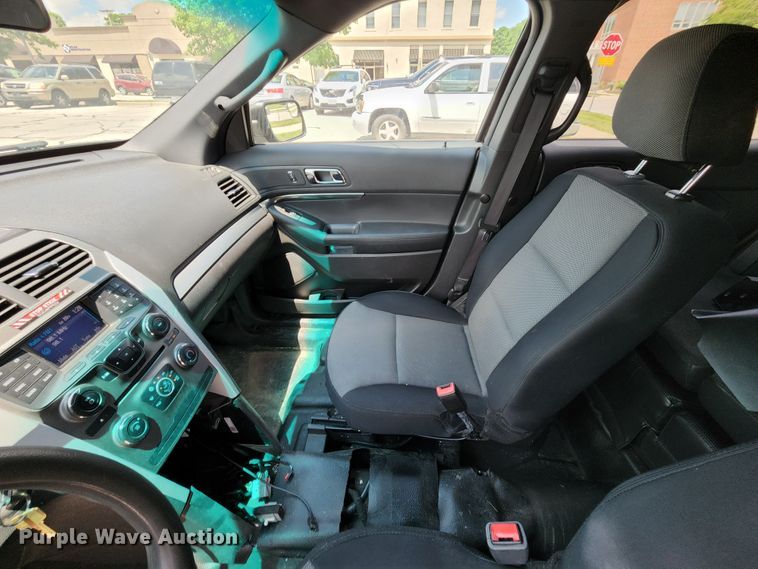 image for item KT9865 2014 Ford Explorer Police Interceptor  SUV