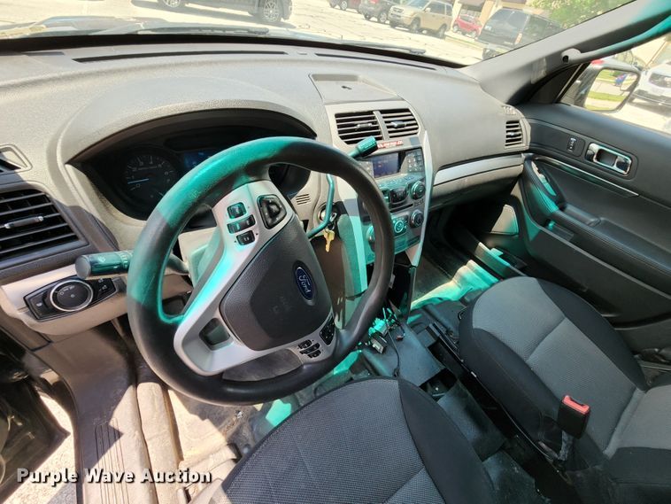 image for item KT9865 2014 Ford Explorer Police Interceptor  SUV