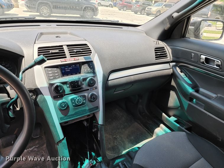 image for item KT9865 2014 Ford Explorer Police Interceptor  SUV